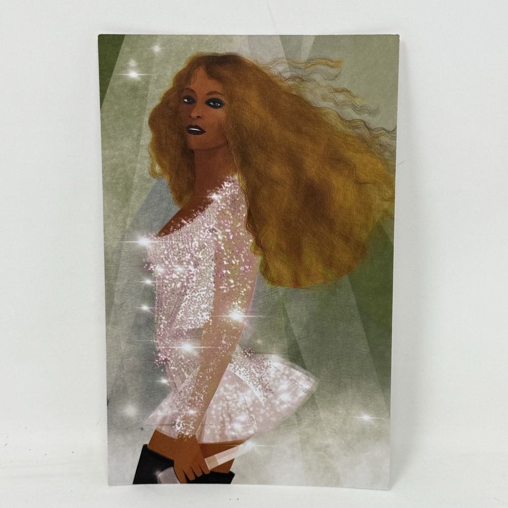 Postcard Beyonce Knowles- Carter - Brave Black First - UNPOSTED  Smithsonian '20